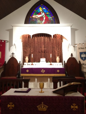 Lenten Altar 2018