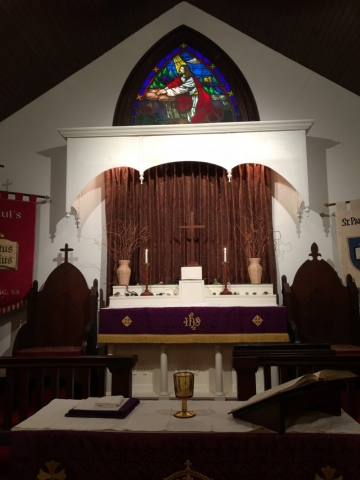 Lenten Altar 2018