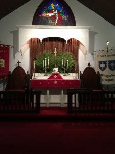 Altar with Palms 2018